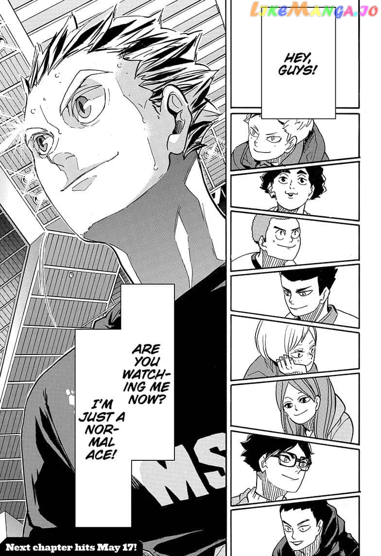 Haikyuu!!, Chapter 392 image 16